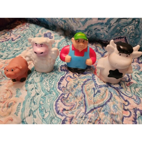 TOMY John Deere Figurine Lot - Picture 1 of 2